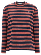 Multicolor Cotton Long Sleeve T-Shirt