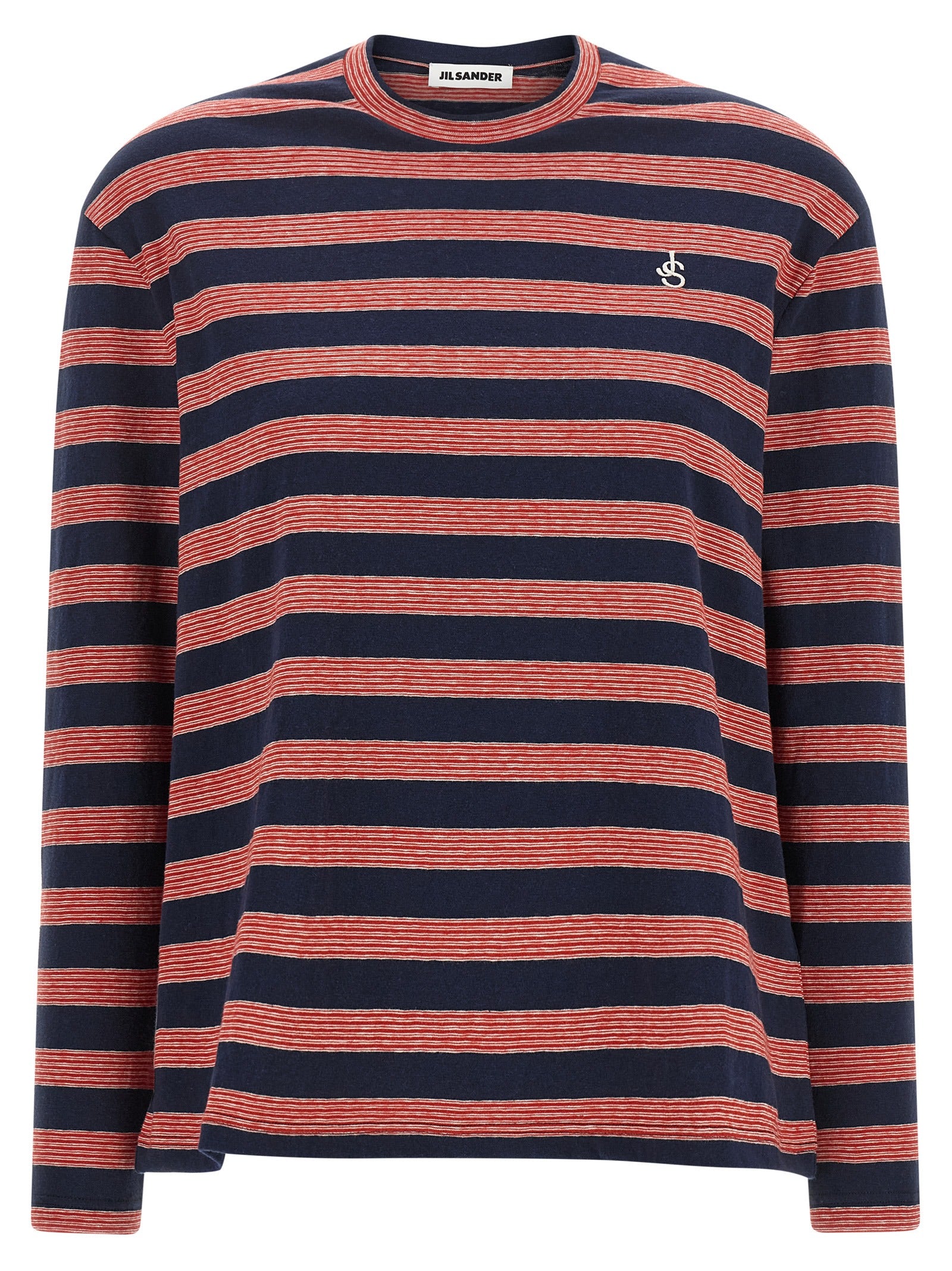 Multicolor Cotton Long Sleeve T-Shirt