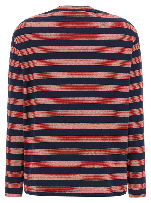 Multicolor Cotton Long Sleeve T-Shirt