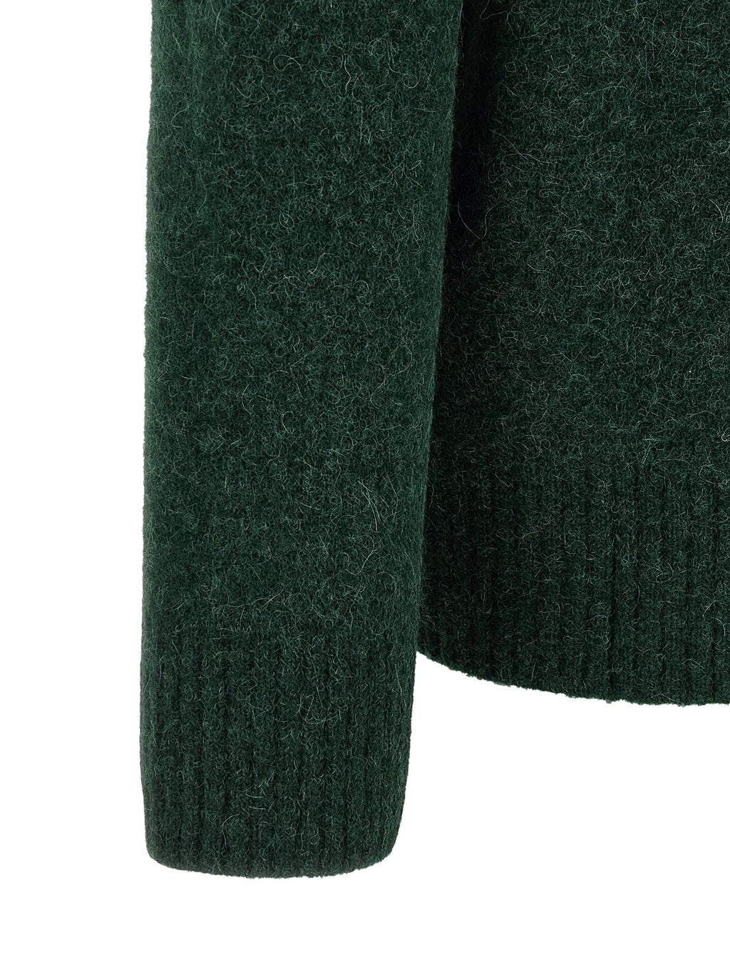 Alpaca Wool Bicolor Polo Shirt
