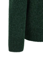 Alpaca Wool Bicolor Polo Shirt
