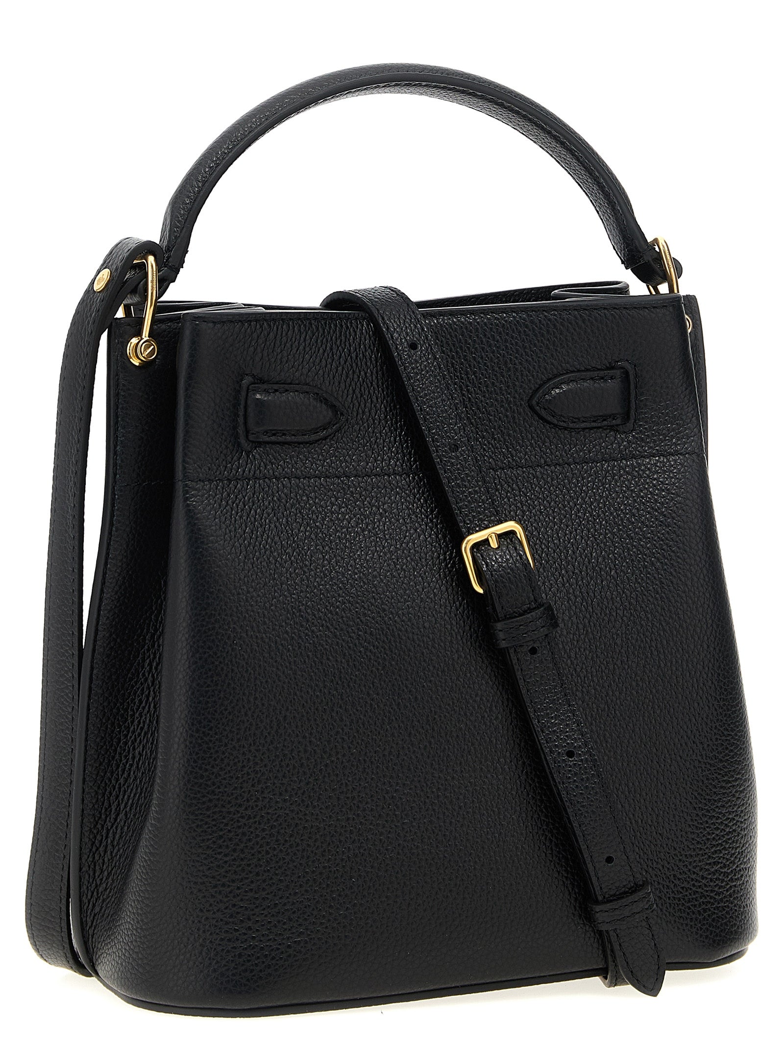 Small Islington Hammered Calfskin Bucket Bag