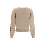 Intarsia Cotton Cardigan