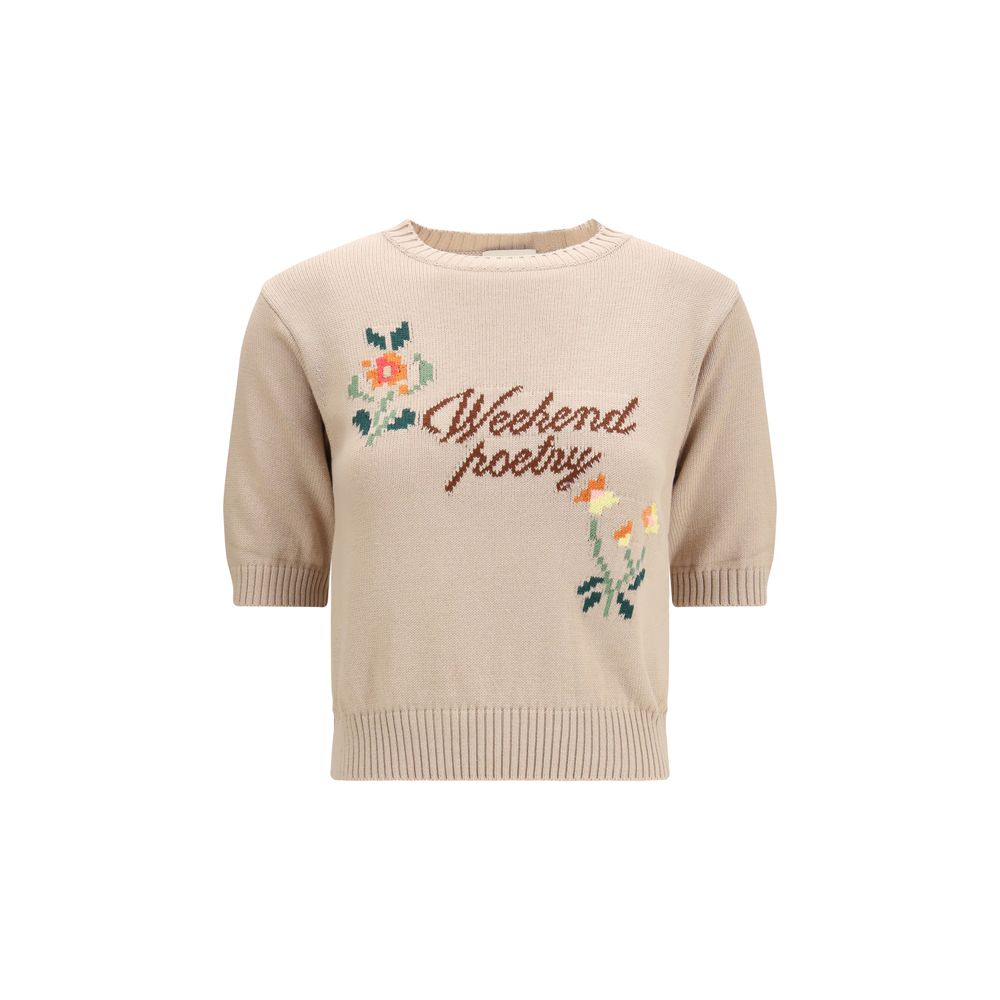 Cotton Embroidered Sweater