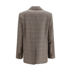 Checked Wool Blazer