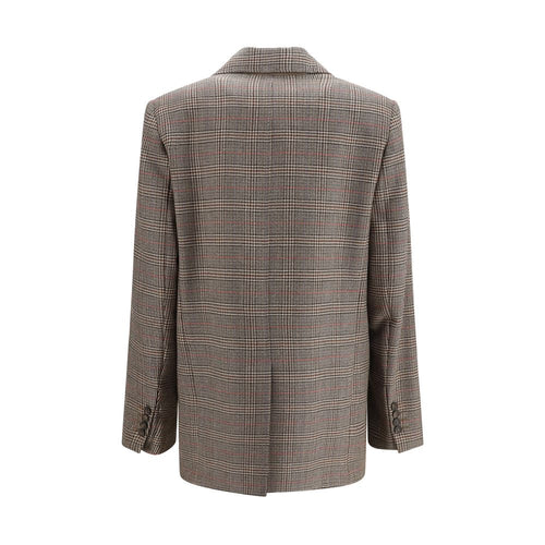 Checked Wool Blazer