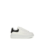 Oversized White Calf Leather Chunky Sneakers