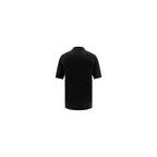 Black Virgin Wool Polo Shirt