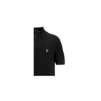 Black Virgin Wool Polo Shirt