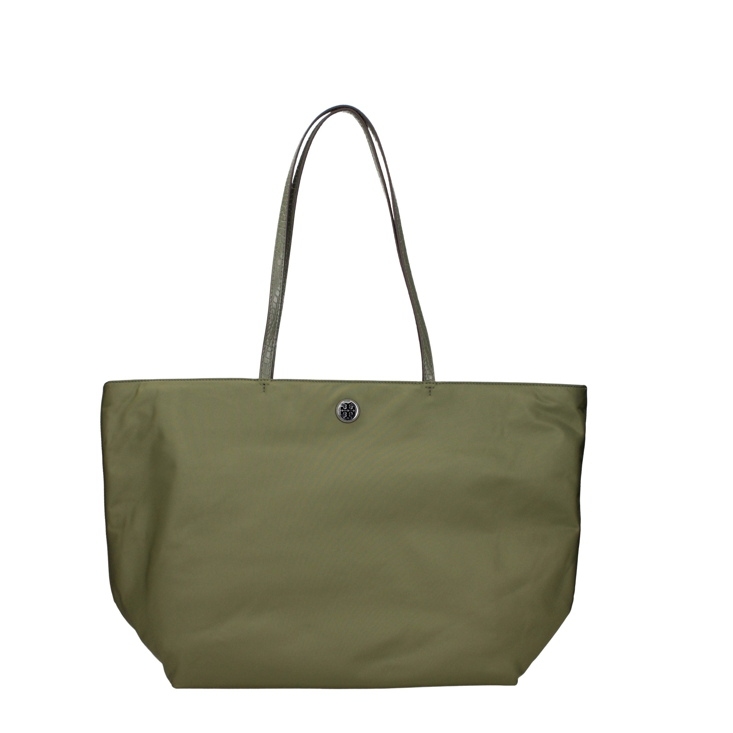 Green Fabric Shoulder Bag