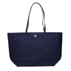 Blue Fabric Shoulder Bag