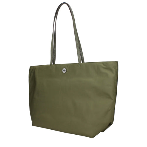 Green Fabric Shoulder Bag