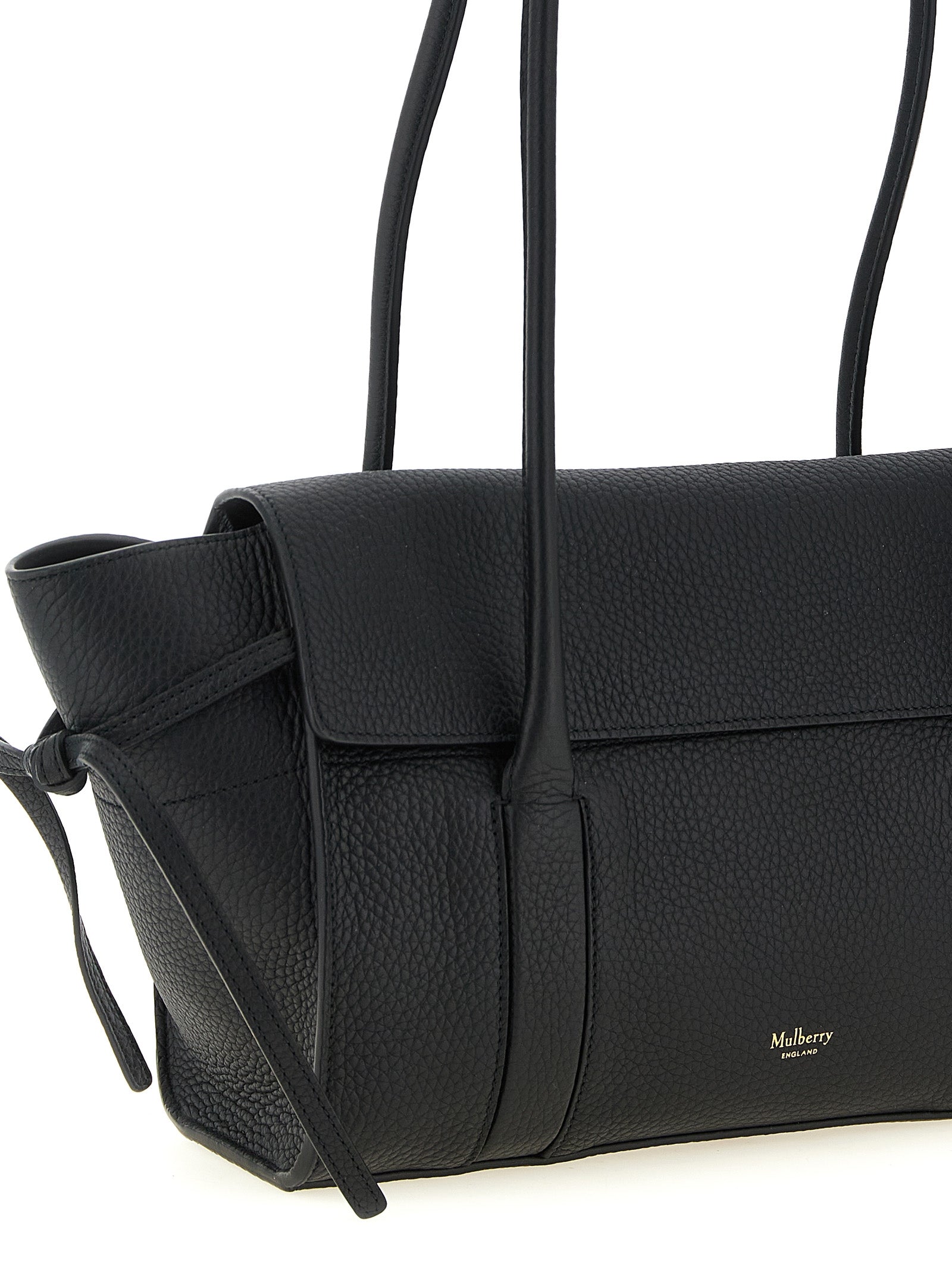 Black Calfskin Soft Bayswater Small Shoulder Bag
