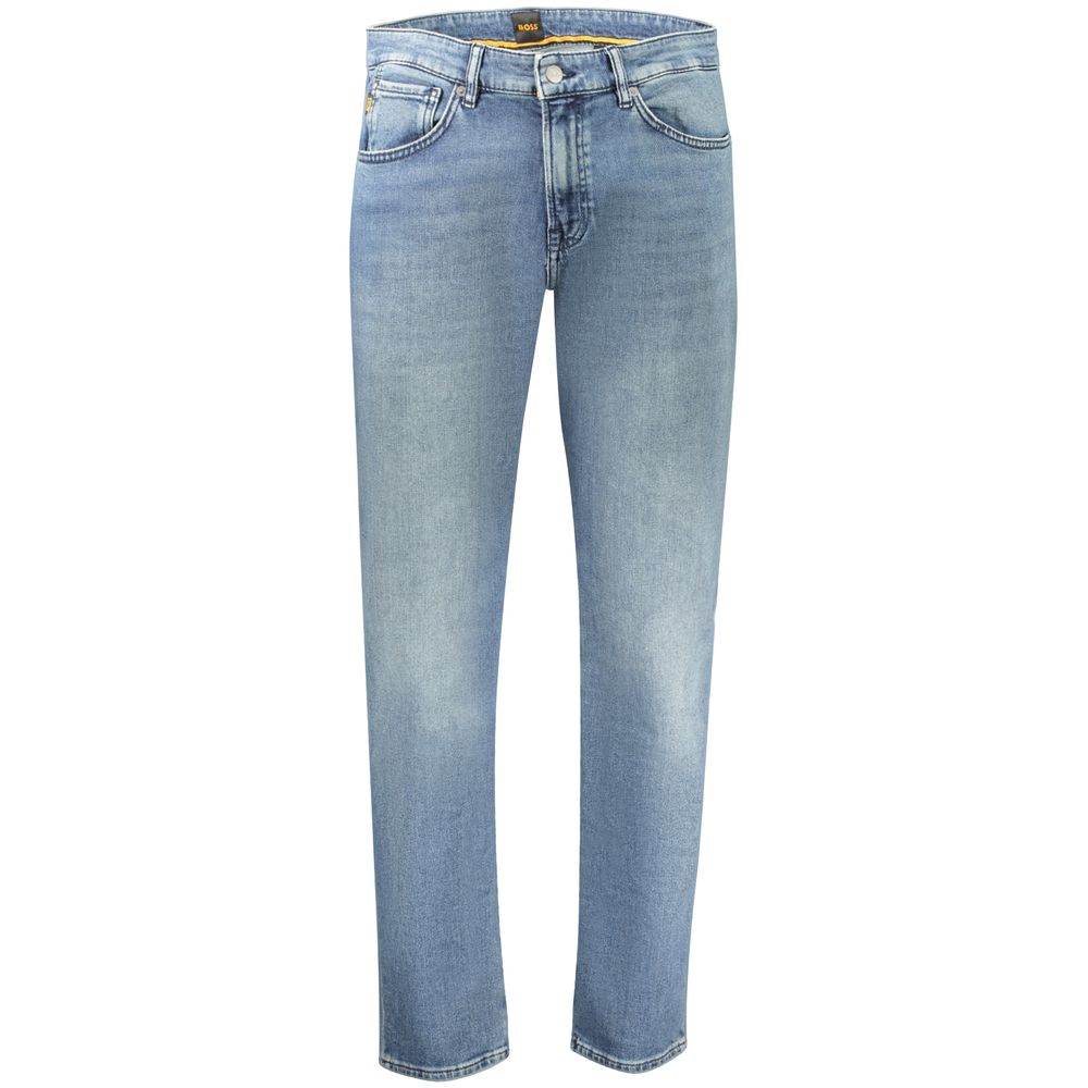 Cotton Denim Regular-Fit Jeans