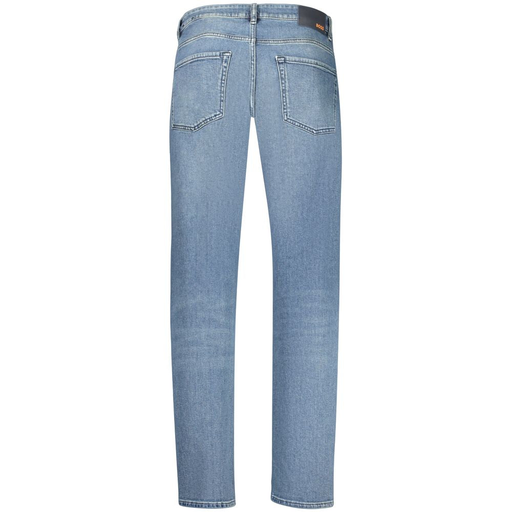 Cotton Denim Regular-Fit Jeans
