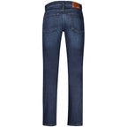 Blue Cotton Denim Jeans