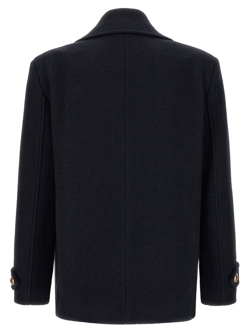 Virgin Wool Caban Coat