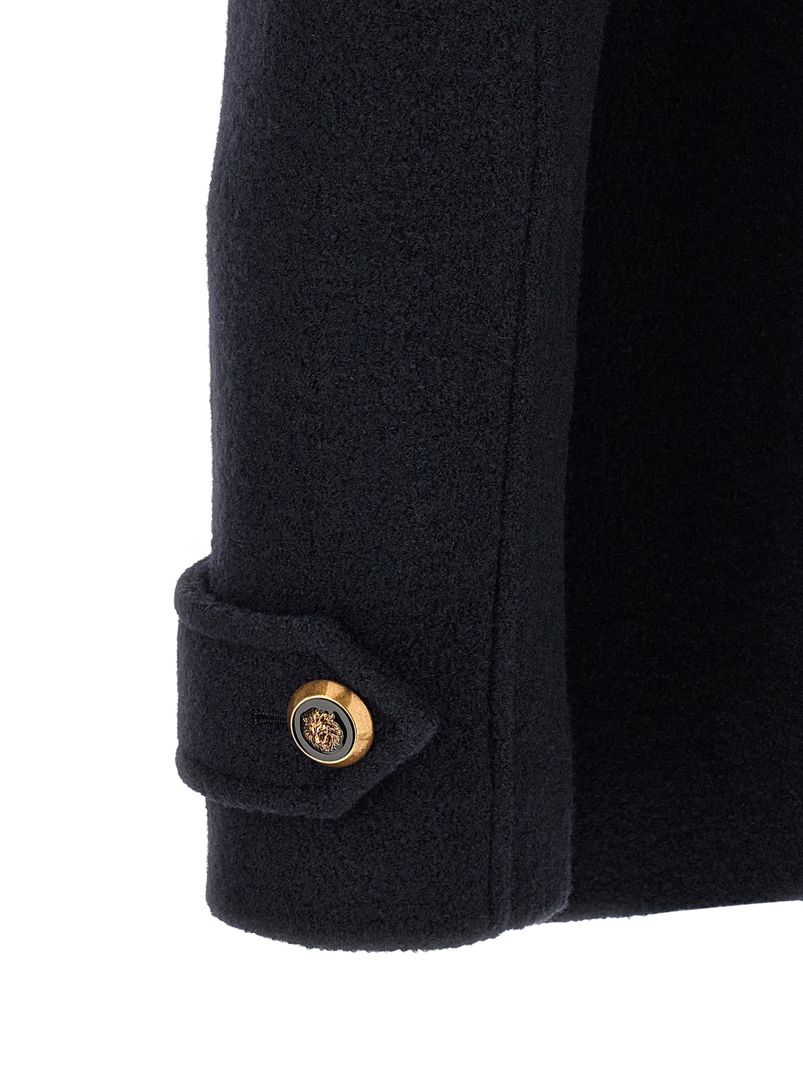 Virgin Wool Caban Coat
