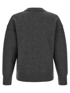 Gray Wool Cardigan