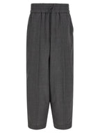 High-Waisted Virgin Wool Pants