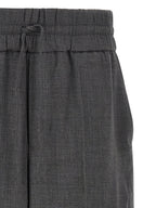 High-Waisted Virgin Wool Pants
