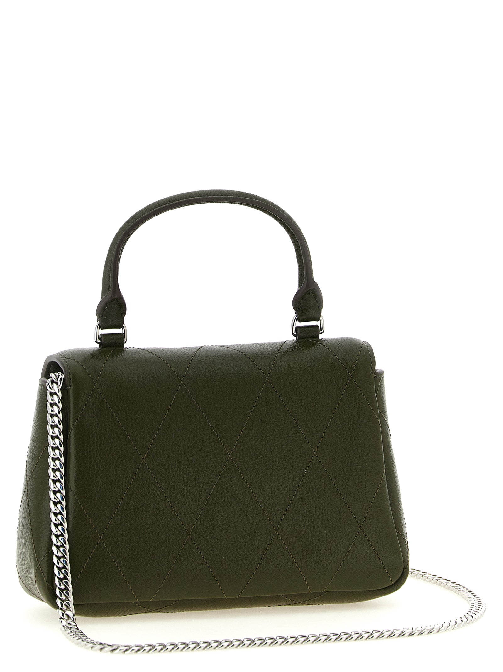 Hammered Leather Charlie Mini Handbag