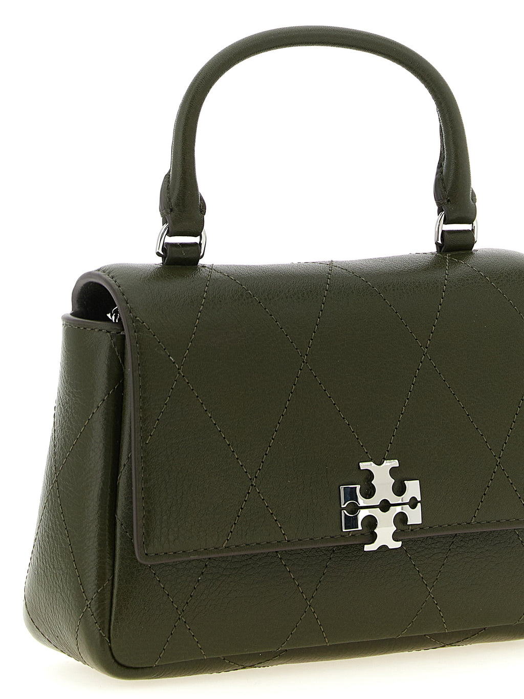 Hammered Leather Charlie Mini Handbag