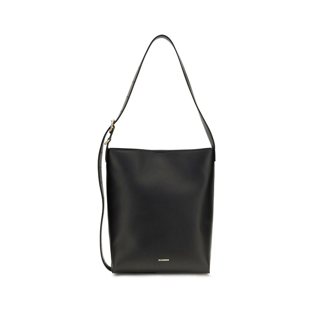Leather Cannolo Shoulder Bag