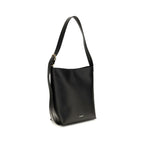 Leather Cannolo Shoulder Bag