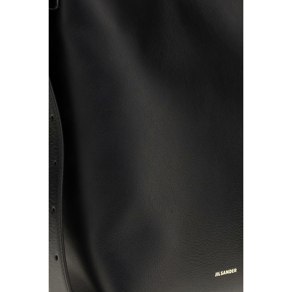 Leather Cannolo Shoulder Bag