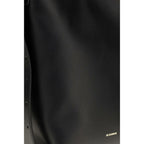 Leather Cannolo Shoulder Bag