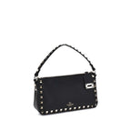 Rockstud Leather Shoulder Bag