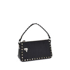 Rockstud Leather Shoulder Bag