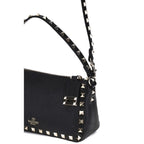 Rockstud Leather Shoulder Bag