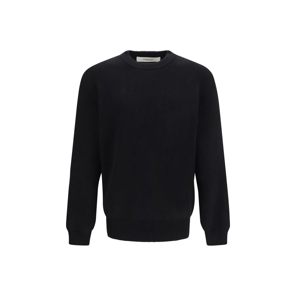 Ribbed Cotton Crewneck Sweater