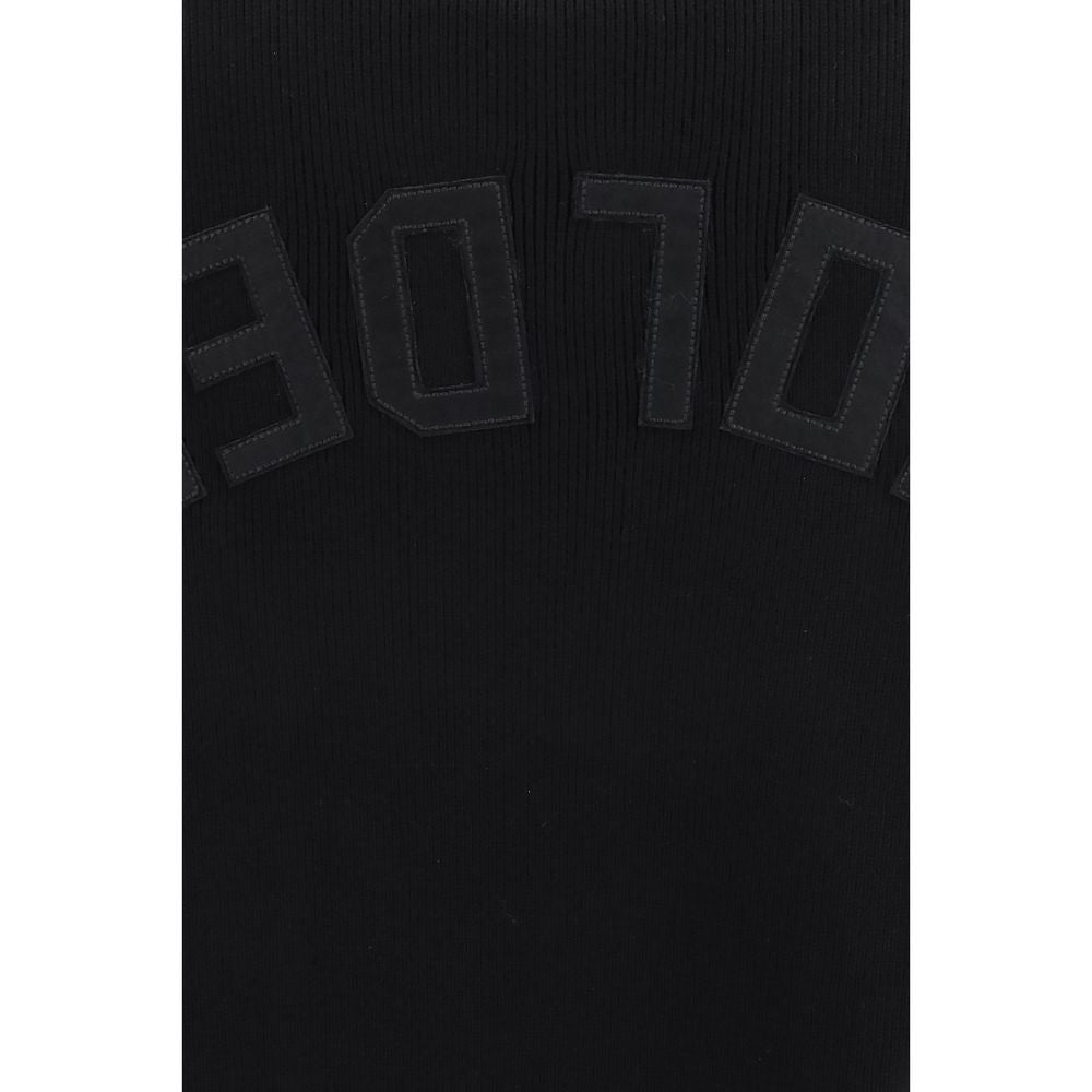 Ribbed Cotton Crewneck Sweater