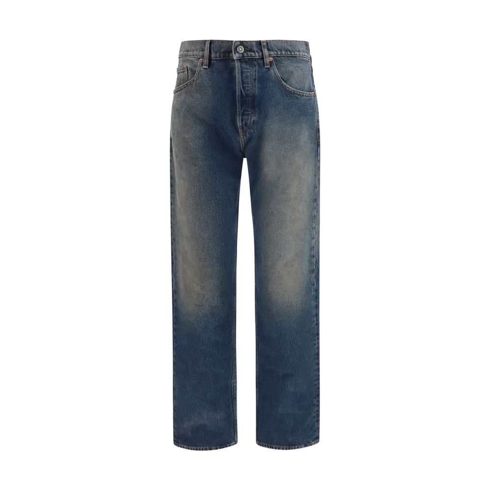 Cotton Patrick Straight-Leg Jeans