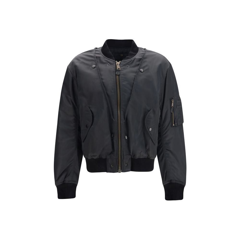 Reversible Polyamide Bomber Jacket