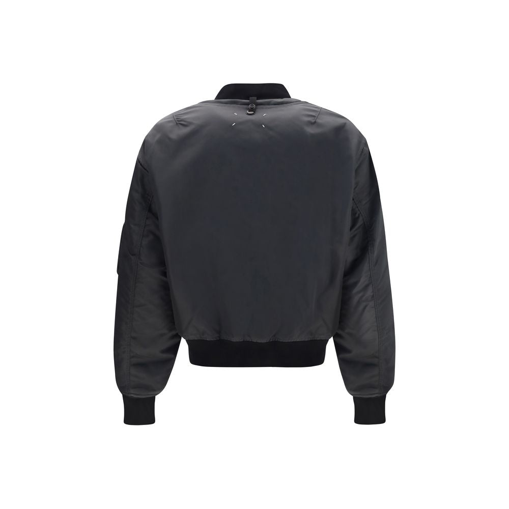 Reversible Polyamide Bomber Jacket
