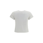 Jumping Tiger Embroidered Cotton T-Shirt
