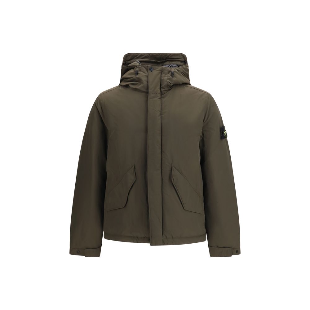 Matte Polyester Micro‑Twill Bicolor Jacket