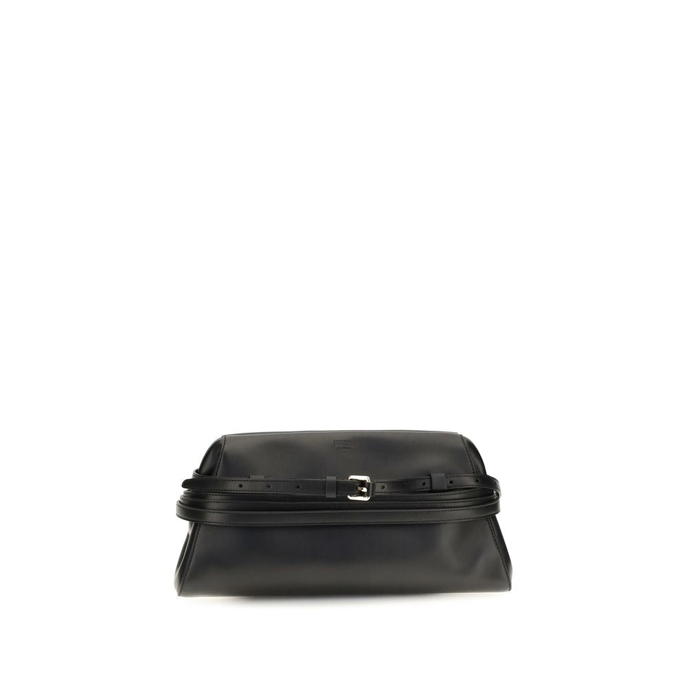 Black Goatskin Clutch