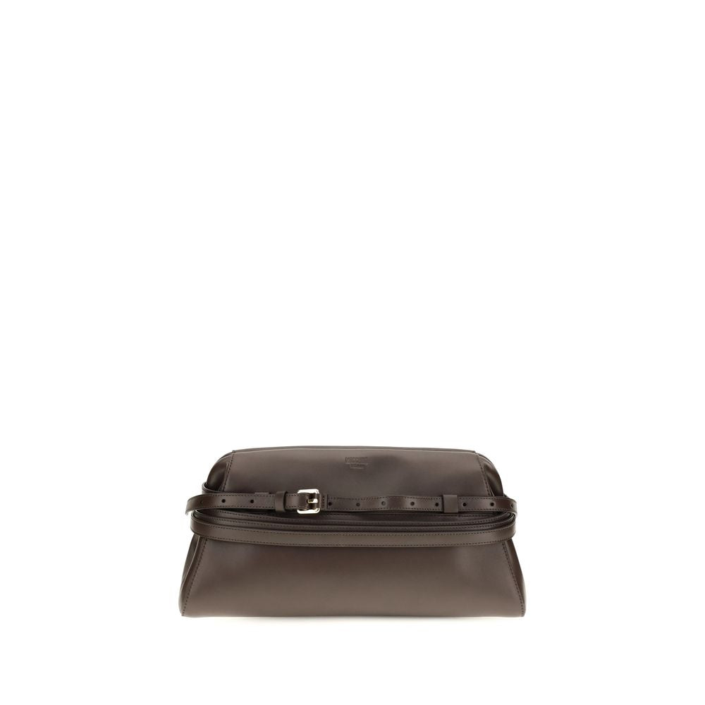 Goatskin Buckle Clutch