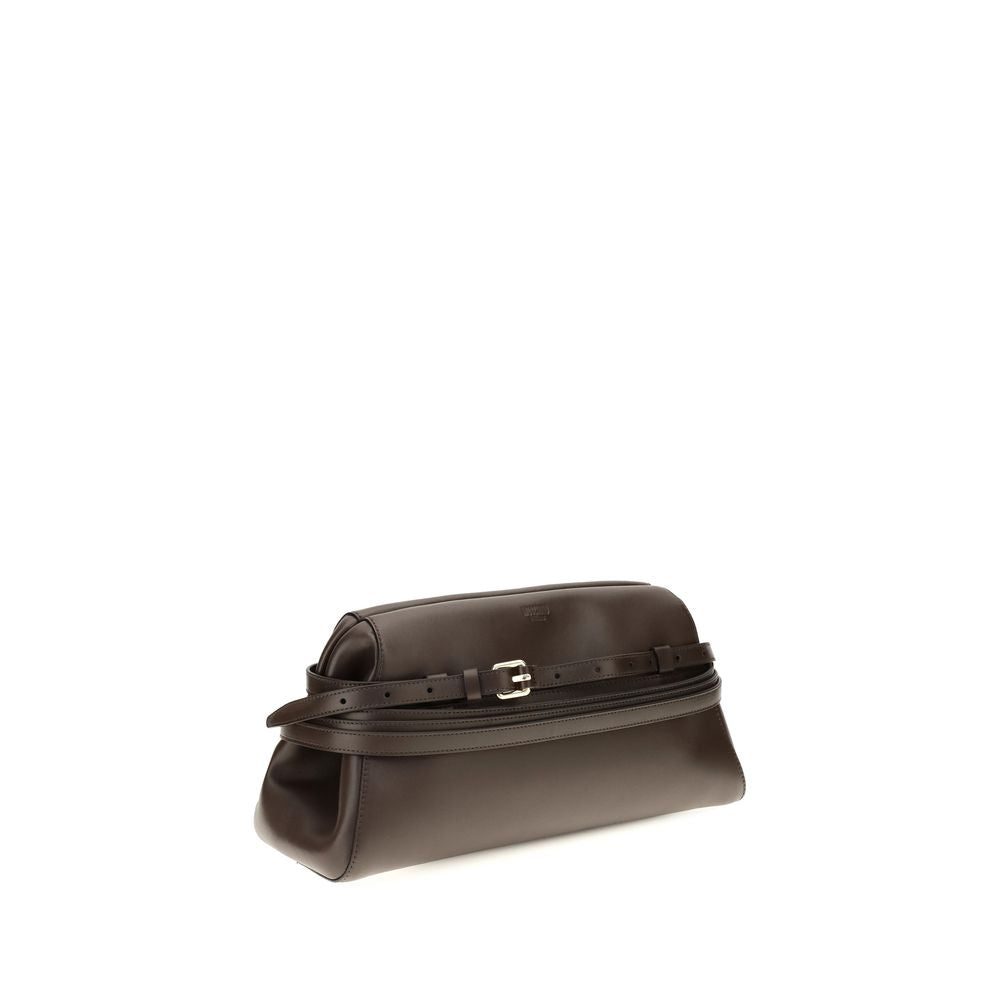 Goatskin Buckle Clutch