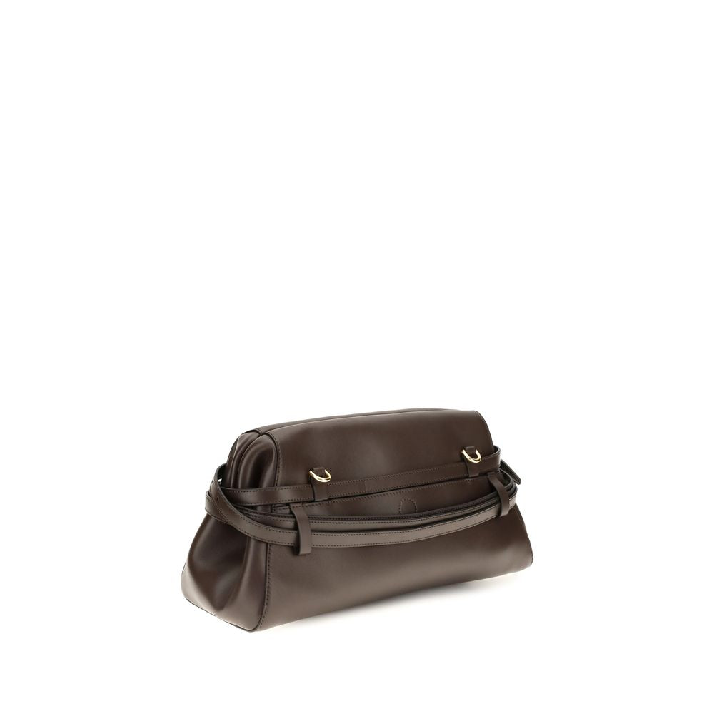 Goatskin Buckle Clutch