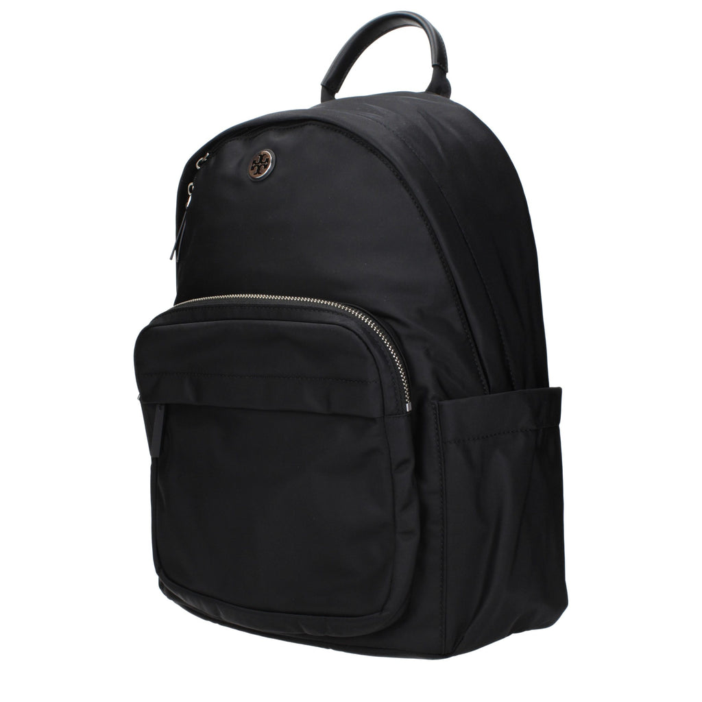 Black Nylon Backpack