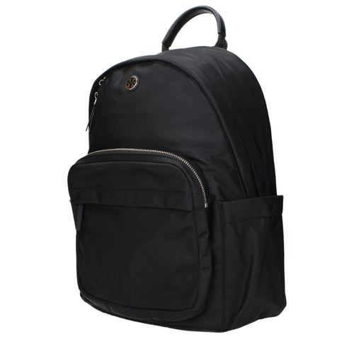 Black Nylon Backpack