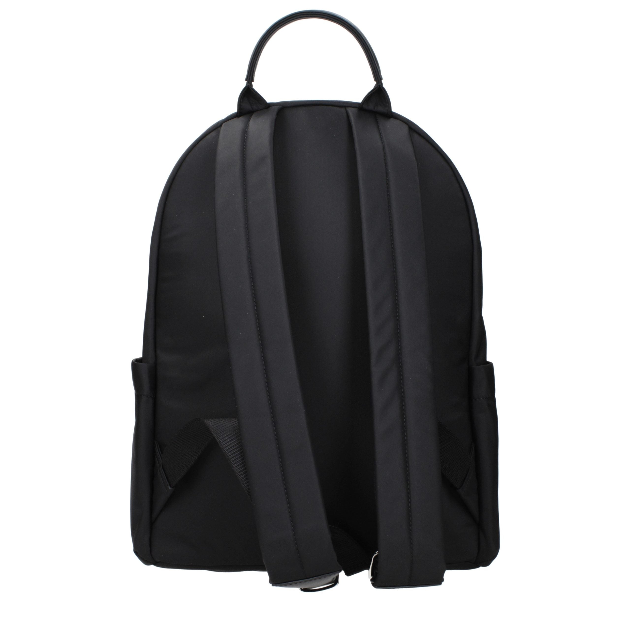 Black Nylon Backpack