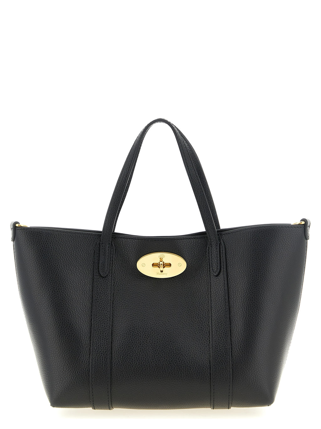 Mini Bayswater Black Calfskin Tote