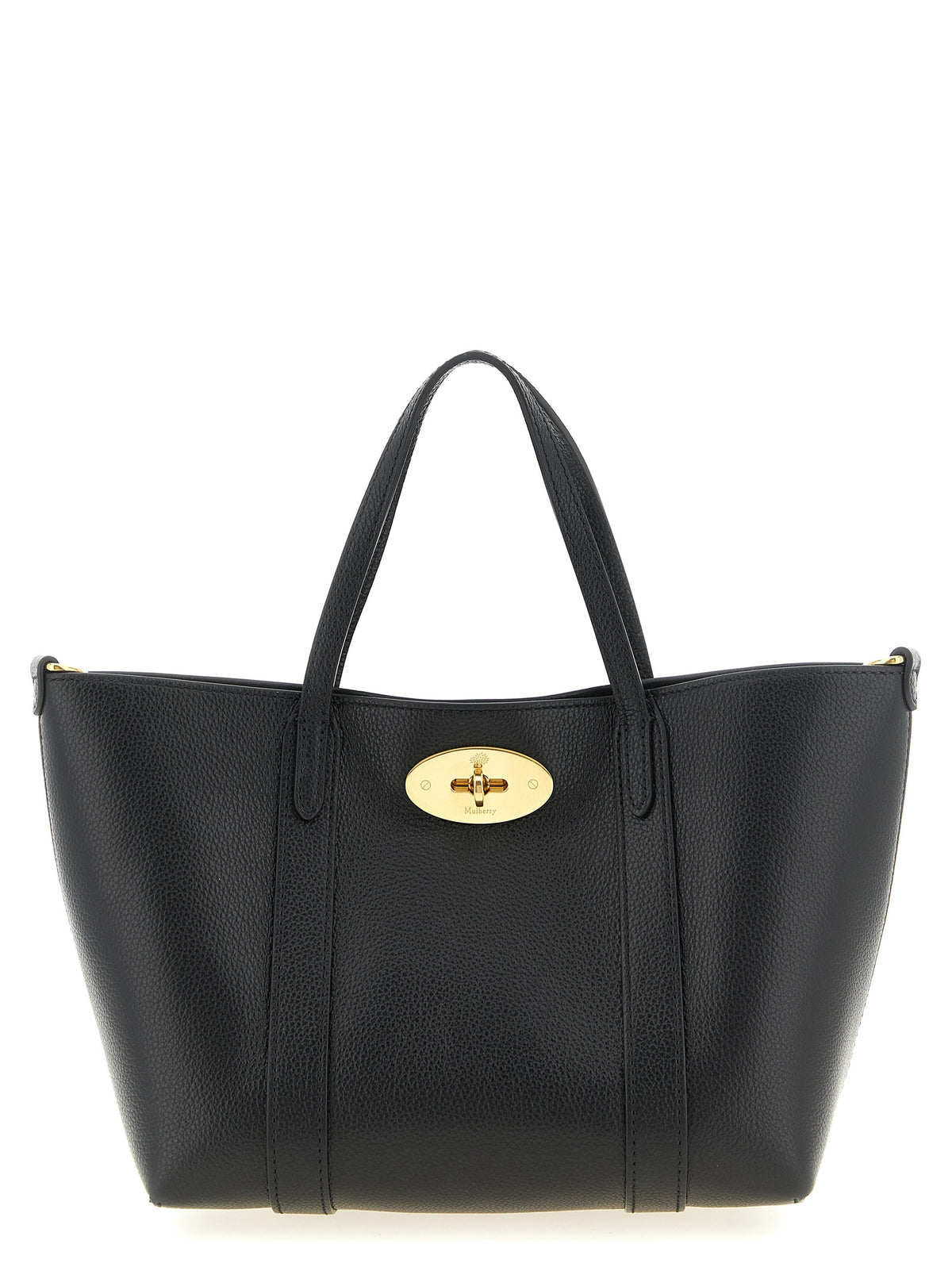Mini Bayswater Black Calfskin Tote